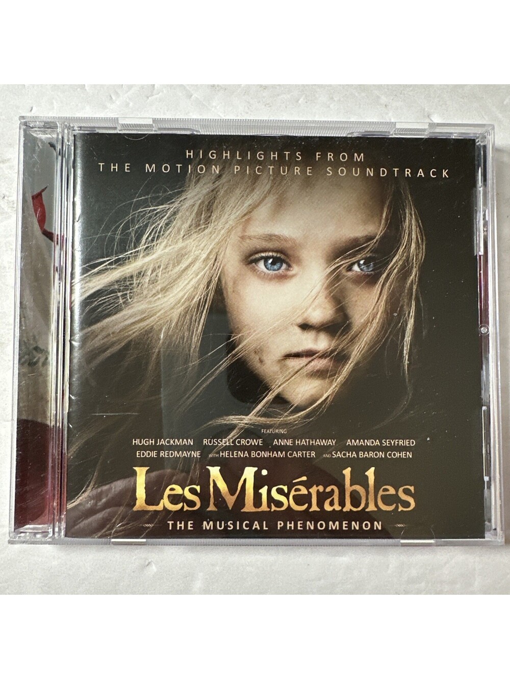 Les Miserables Highlights from the Motion Picture Soundtrack CD Hugh Jackman